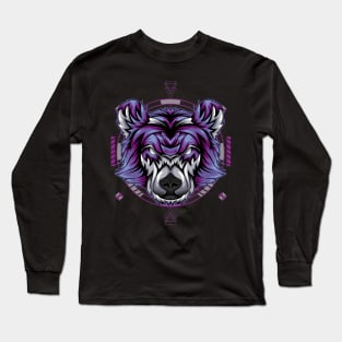 bear head miror Long Sleeve T-Shirt